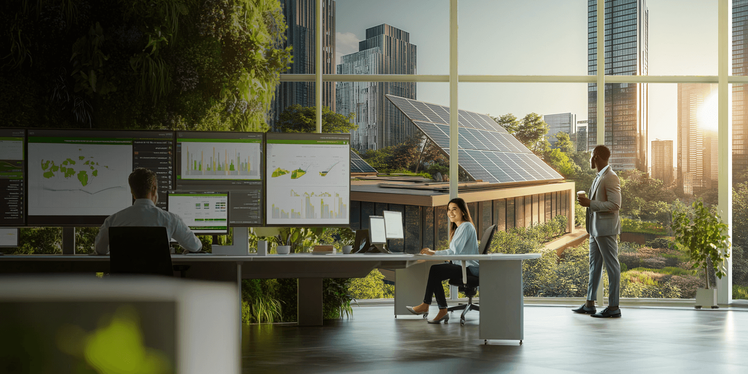 Renewable energy background